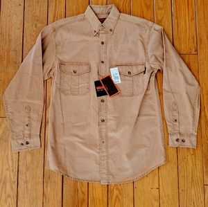NWT Mens Wolverine Tan Shirt szM